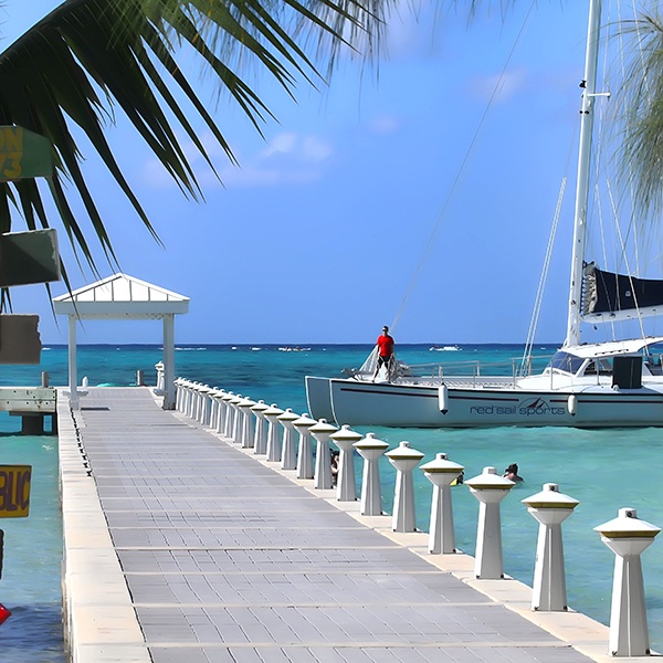Clear Waters by the Dock