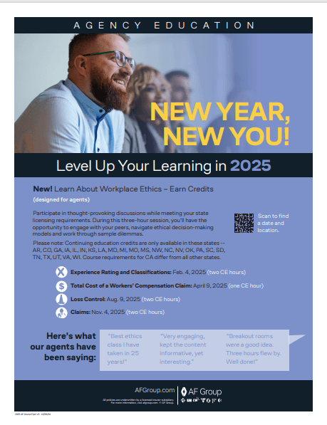 Agency Education Marketing Flyer